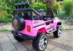 Elektrinis visureigis S2388 Jeep, rožinis, 4x45W