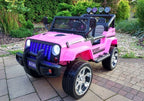 Elektrinis visureigis S2388 Jeep, rožinis, 4x45W