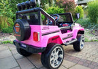 Elektrinis visureigis S2388 Jeep, rožinis, 4x45W