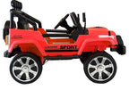 Elektrinis visureigis S2388 Jeep, raudonas, 4x45W