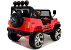 Elektrinis visureigis S2388 Jeep, raudonas, 4x45W
