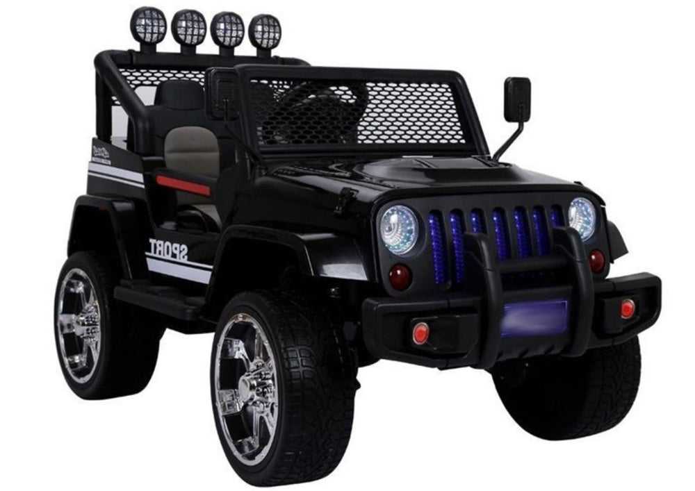 Elektrinis visureigis S2388 Jeep, juodas, 4x45W