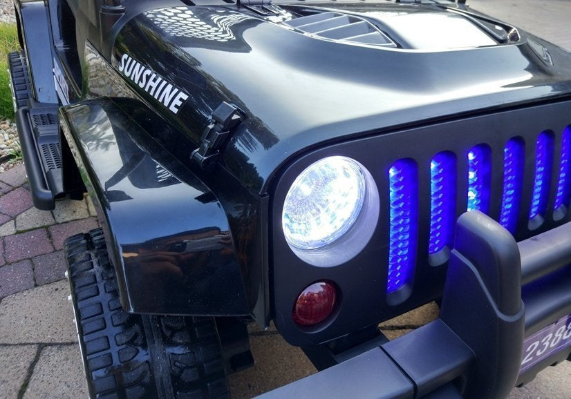 Elektrinis visureigis S2388 Jeep, juodas, 4x45W