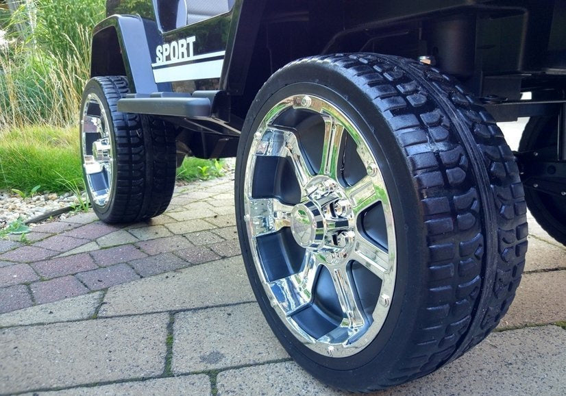 Elektrinis visureigis S2388 Jeep, juodas, 4x45W