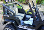 Elektrinis visureigis S2388 Jeep, juodas, 4x45W