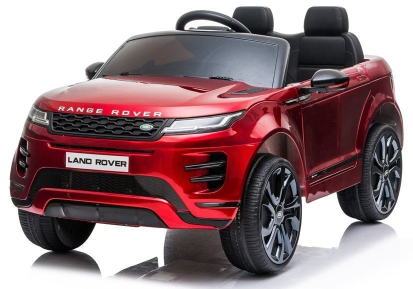 Elektrinis „Range Rover Evoque“ vaikams, raudonas (dažytas)