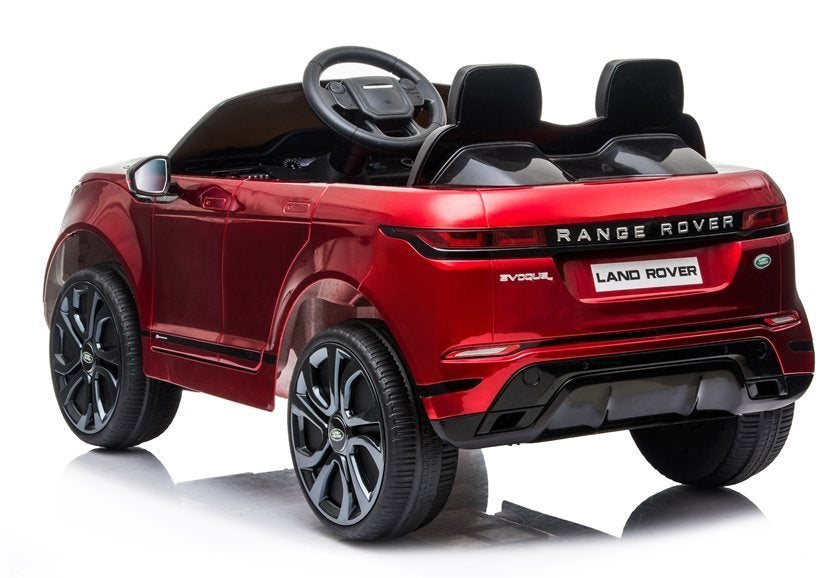Elektrinis „Range Rover Evoque“ vaikams, raudonas (dažytas)