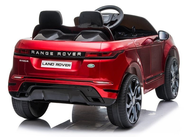 Elektrinis „Range Rover Evoque“ vaikams, raudonas (dažytas)