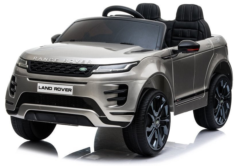 Elektrinis „Range Rover Evoque“ vaikams, sidabrinis (dažytas)