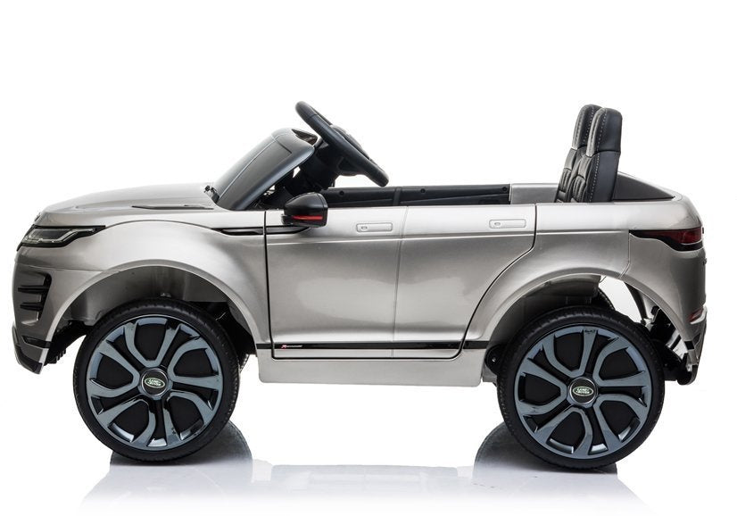 Elektrinis „Range Rover Evoque“ vaikams, sidabrinis (dažytas)