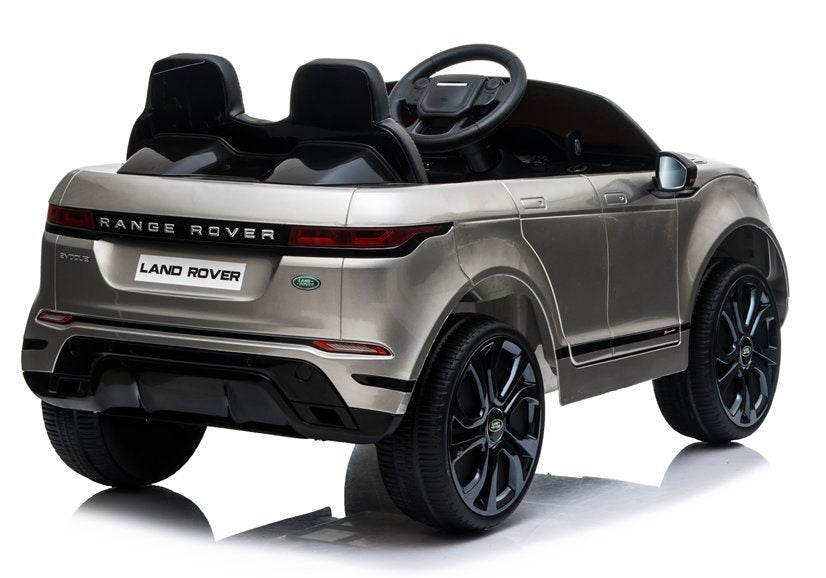 Elektrinis „Range Rover Evoque“ vaikams, sidabrinis (dažytas)