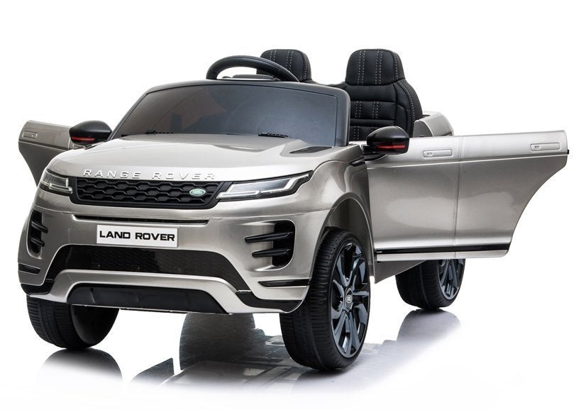 Elektrinis „Range Rover Evoque“ vaikams, sidabrinis (dažytas)