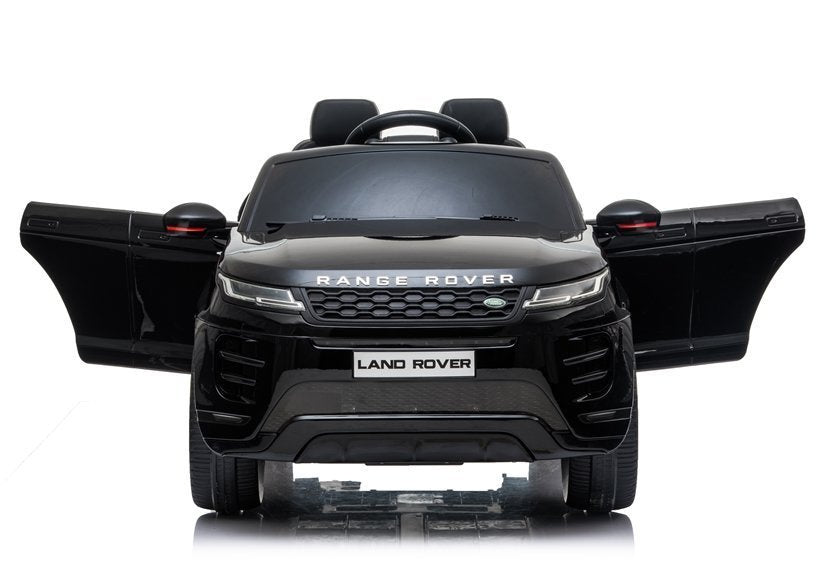 Elektrinis „Range Rover Evoque“ vaikams, juodas (dažytas)