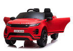 Elektrinis „Range Rover Evoque“ vaikams, raudonas
