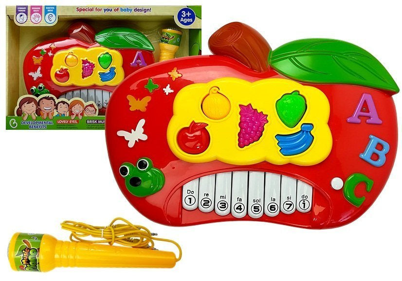 Elektrinis pianinas „Obuolys“, jungiasi prie telefono