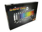 Magnetinių kaladėlių rinkinys „Magnastix“ – 560 vnt. su lenta