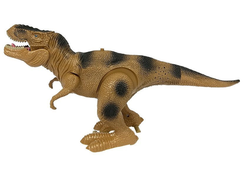 Dinozauras Tyrannosaurus Rex su baterija, rudas