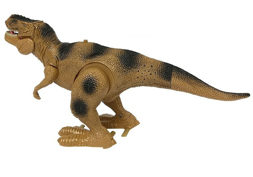 Dinozauras Tyrannosaurus Rex su baterija, rudas