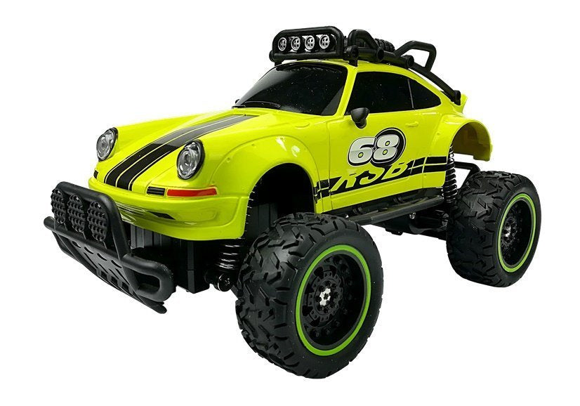 Nuotoliniu būdu valdomas „Beetle“ visureigis R/C, žalias, 2.4G