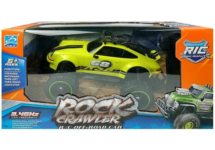 Nuotoliniu būdu valdomas „Beetle“ visureigis R/C, žalias, 2.4G
