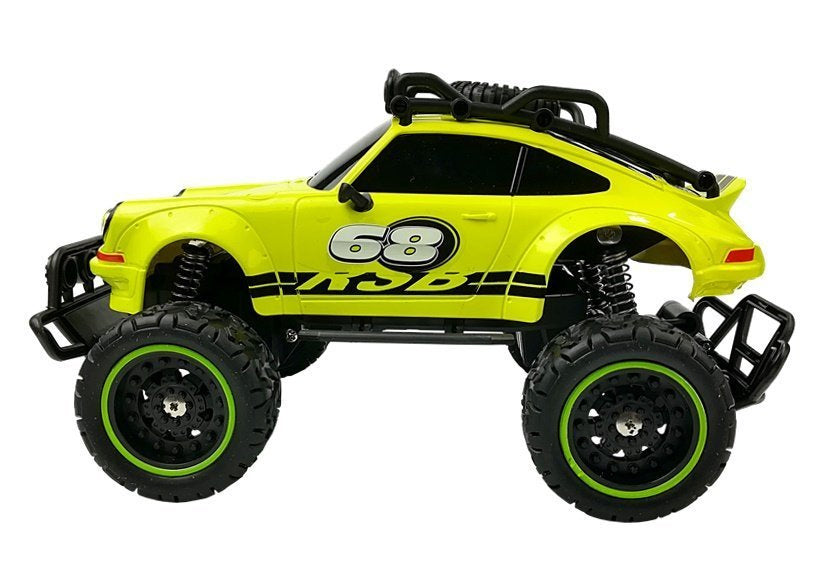 Nuotoliniu būdu valdomas „Beetle“ visureigis R/C, žalias, 2.4G