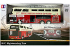 Nuotoliniu būdu valdomas dviaukštis autobusas R/C 2.4G, 1:18