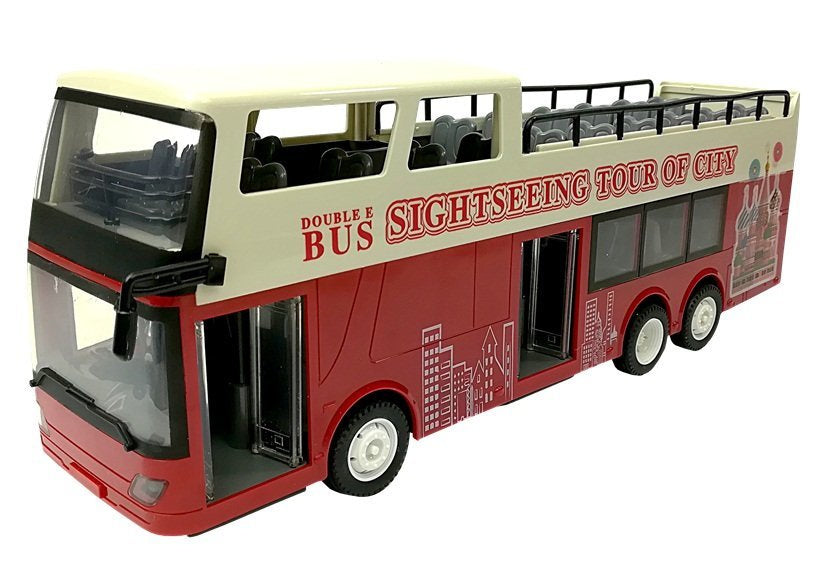 Nuotoliniu būdu valdomas dviaukštis autobusas R/C 2.4G, 1:18