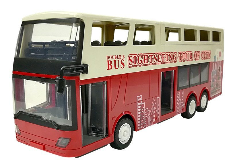 Nuotoliniu būdu valdomas dviaukštis autobusas R/C 2.4G, 1:18