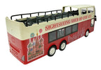 Nuotoliniu būdu valdomas dviaukštis autobusas R/C 2.4G, 1:18