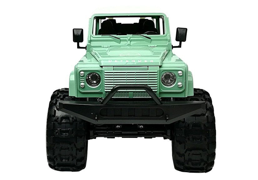 Nuotoliniu būdu valdomas Jeep R/C, žalias, 1:14, 2.4G, 7.5 km/h