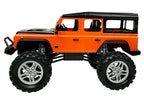 Nuotoliniu būdu valdomas Land Rover Defender R/C, oranžinis 1:14