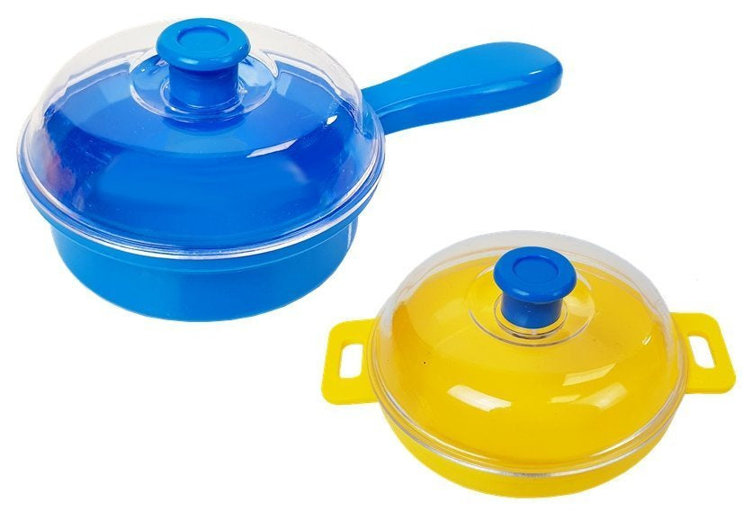 Plastikinis indų rinkinys mažajam virėjui