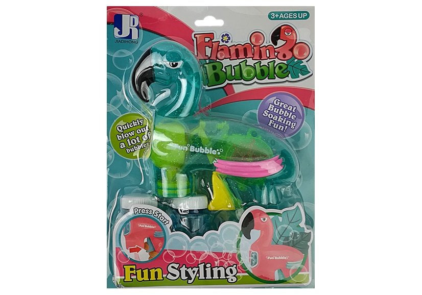 Muilo burbulų pistoletas „Flamingas“, mėlynas