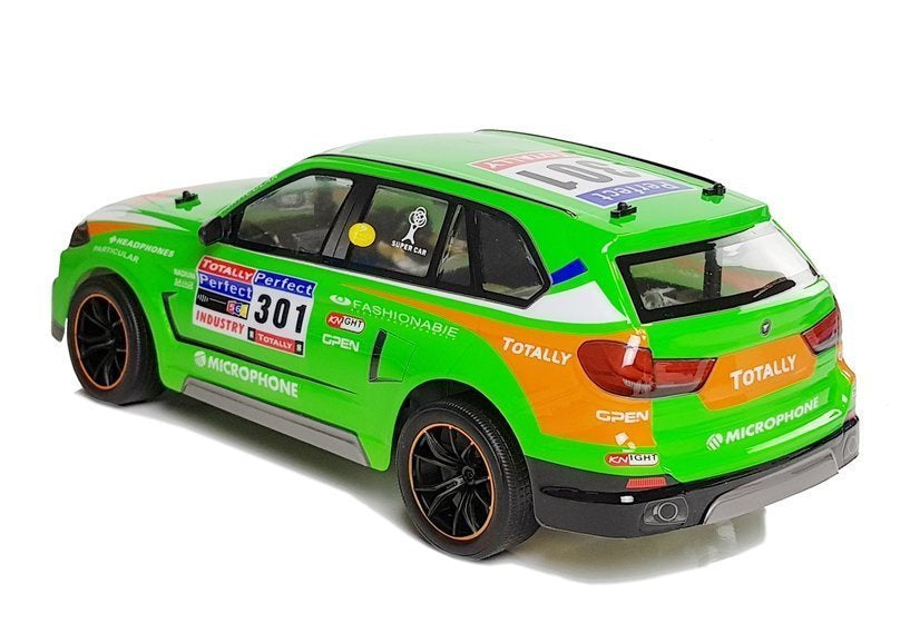 Sportinis nuotolinis automobilis 1:10 2.4G, žalias