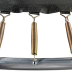 Batuto spyruoklė iš cinkuoto plieno 3 mm, 140 mm „Lean Sport“