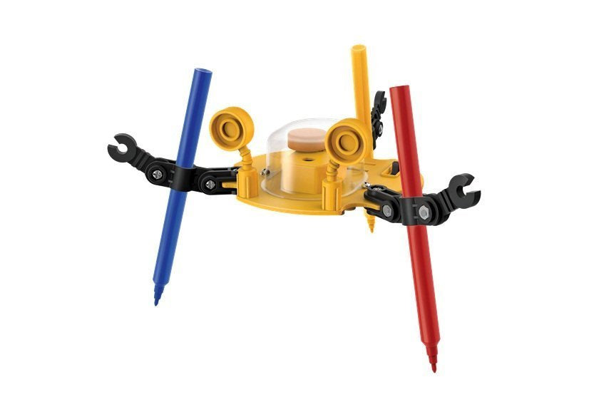 Edukacinis robotas piešimui (DIY, apskritimų piešimas)