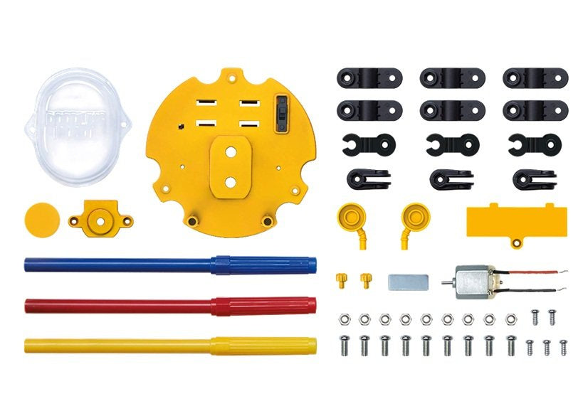 Edukacinis robotas piešimui (DIY, apskritimų piešimas)