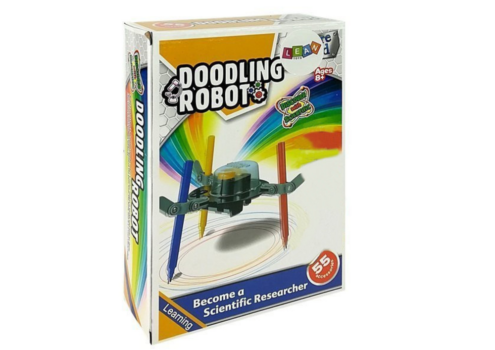 Edukacinis robotas piešimui (DIY, apskritimų piešimas)