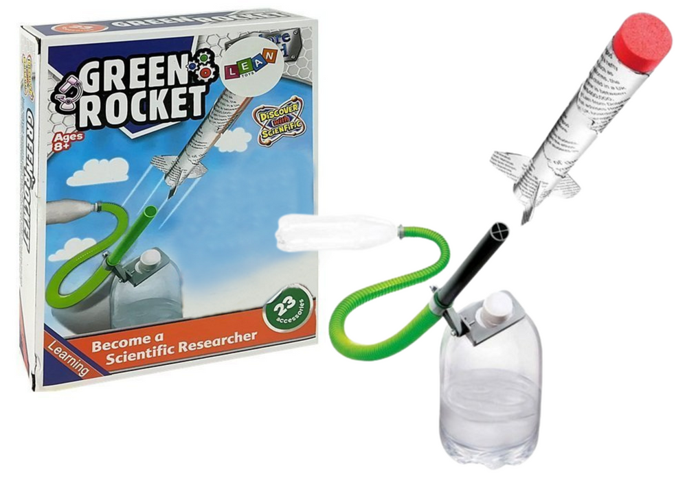 Edukacinė raketa su suslėgtu oru (DIY)