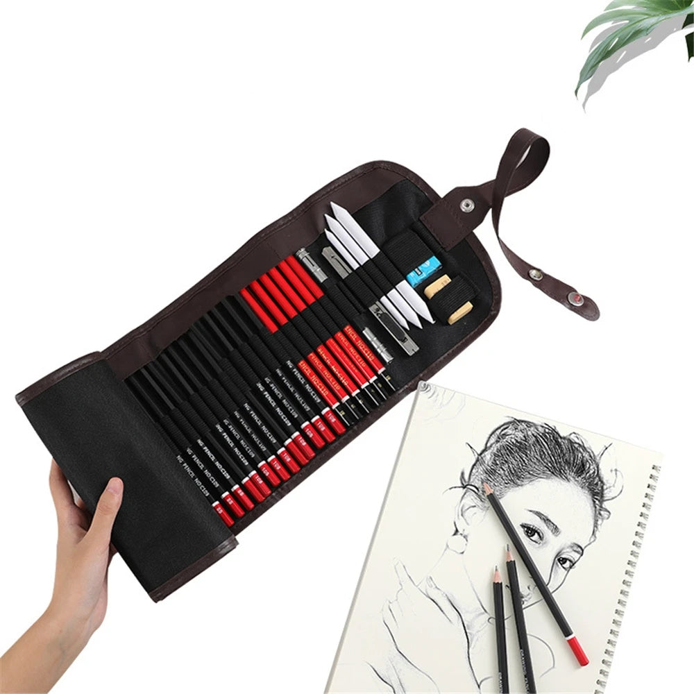 Kūrybinis rinkinys grafitiniai pieštukai