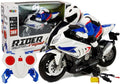 Nuotoliniu valdymu valdomas motociklas R/C 2.4G (baltas)