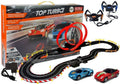 Lenktynių trasa 1:43, 2 automobiliai, pulteliai, 5,4 m