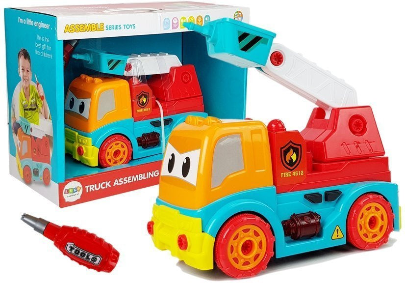 „Pasidaryk pats“ gaisrinės automobilis