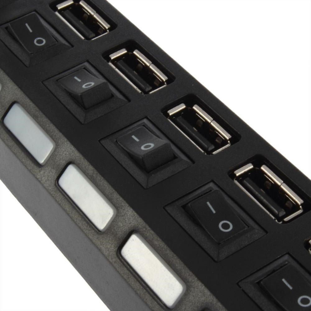 7 prievadų USB šakotuvas