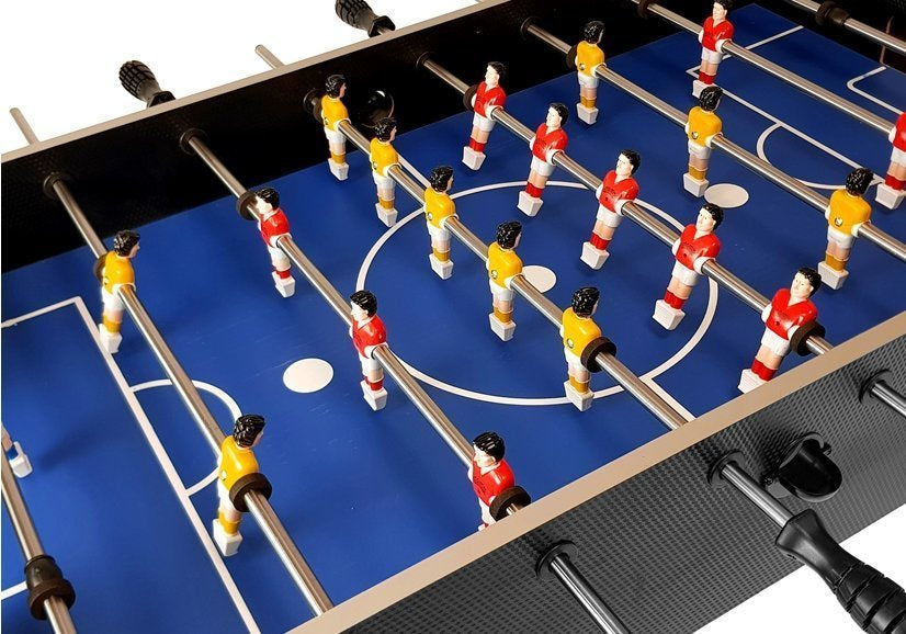 Didelis futbolo stalas pilkas, ant ratukų
