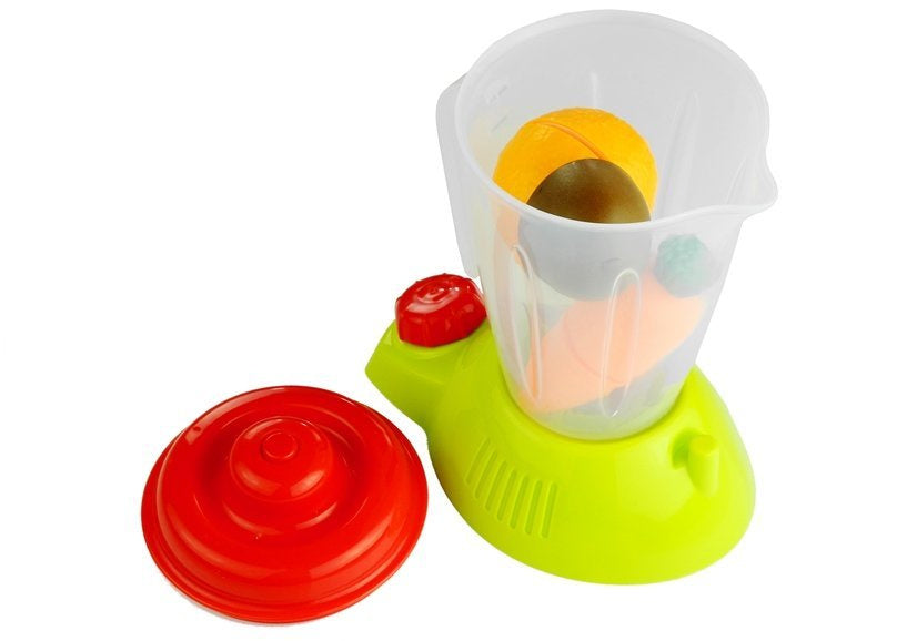 Daržovių ir vaisių rinkinys su bateriniu blenderiu ir padėklu
