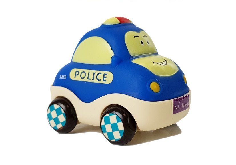 Policijos ir greitosios pagalbos automobilių rinkinys su virvele, 4 vnt.