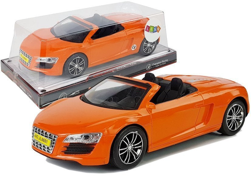 Prisukamas kabrioleto modelis, oranžinis, 1:18