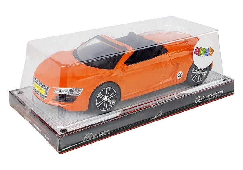 Prisukamas kabrioleto modelis, oranžinis, 1:18