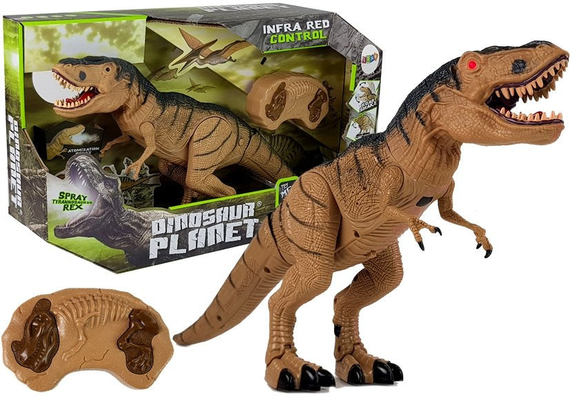 Dinozauras Tyrannosaurus Rex nuotoliniu būdu valdomas R/C su garais